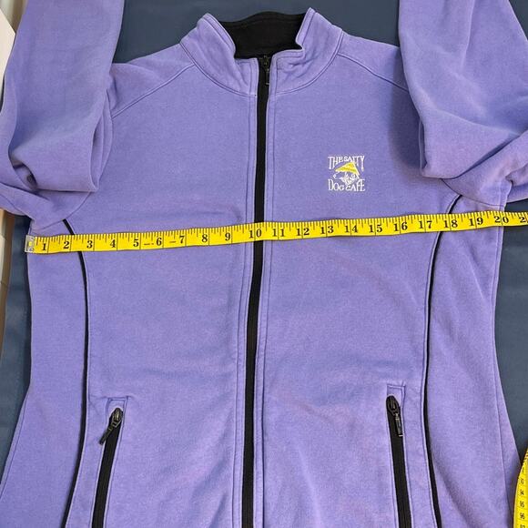 Gear for Sports Long Sleeve Mock Neck Zip‎ Up Jacket Color Purple Size L - Picture 8 of 8